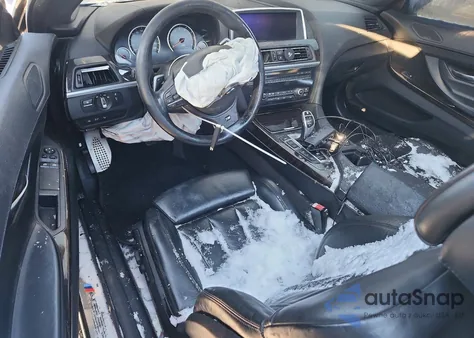 2012 BMW 650 Xi z USA, uszkodzony, nr VIN WBALX5C50CC894529